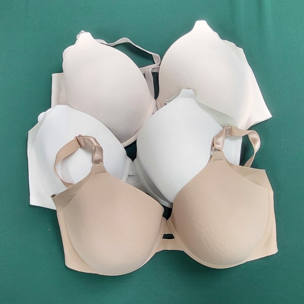 Warner's Set Of Three Side-Smoothing Style Bras A… - image 1